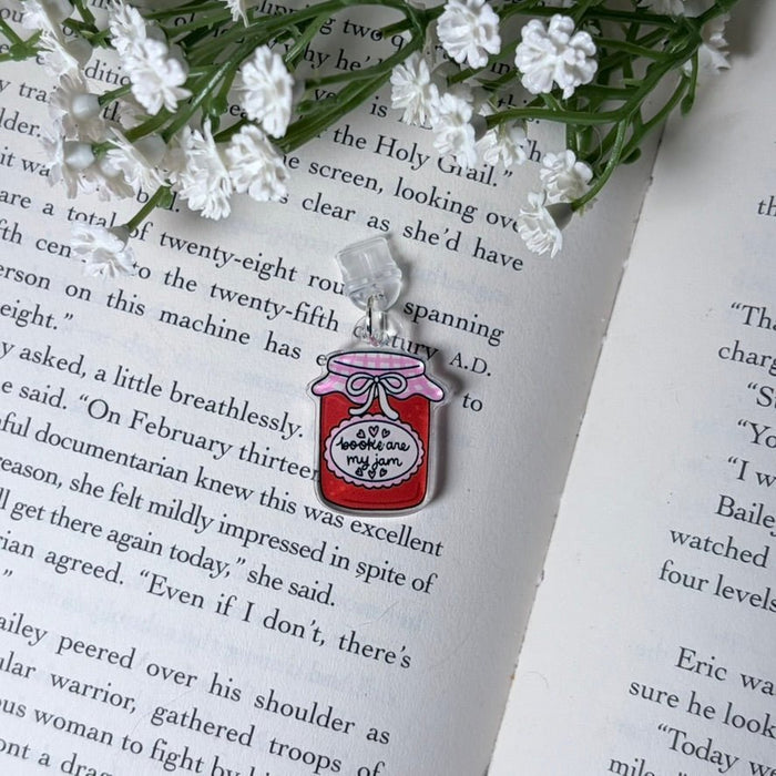 Books are my Jam USB-C Kindle Charm