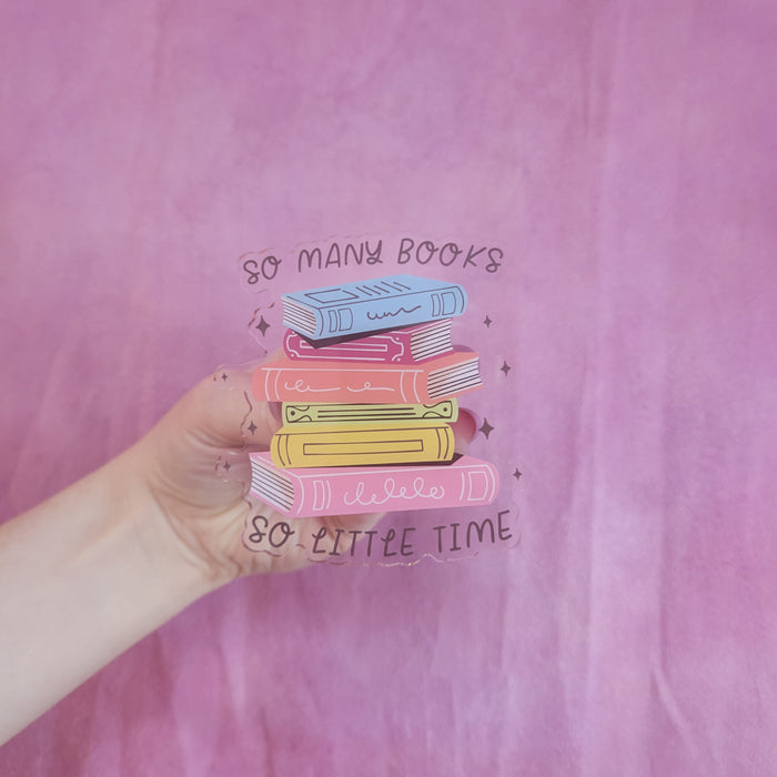 "So Many Books" Collapsible E-Reader Grip