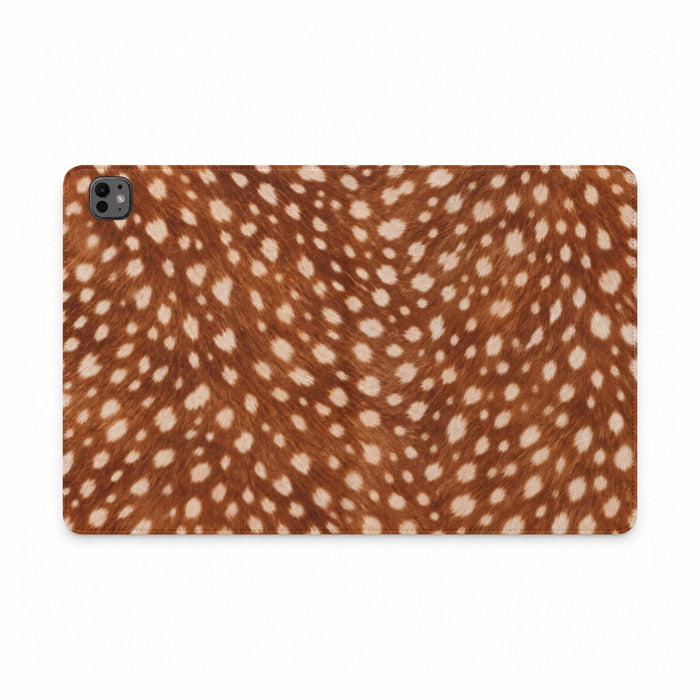 Tablet Folio Case - Spotted Fawn Fur Pattern