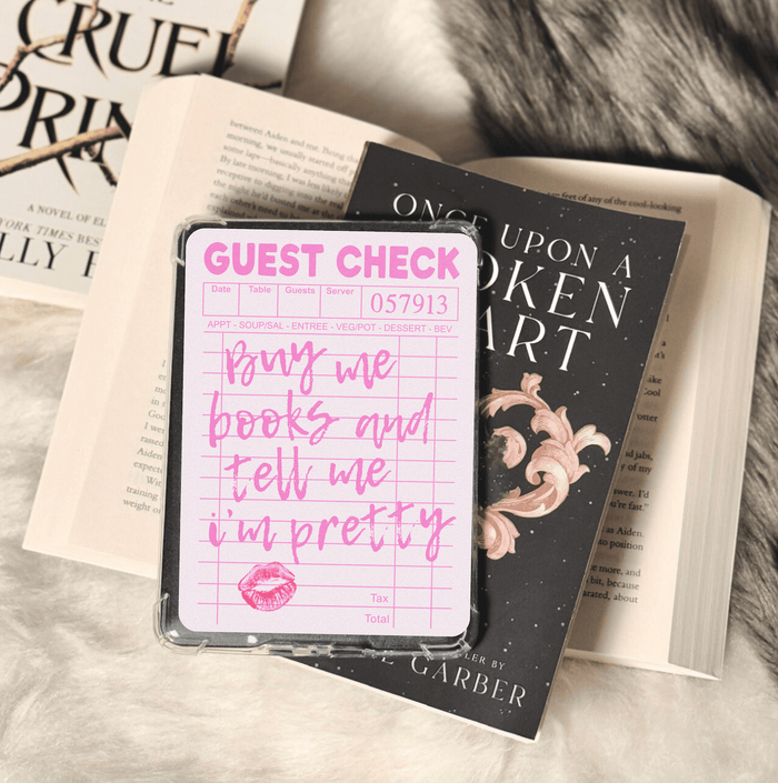 Buy Me Books and Tell Me I'm Pretty Kindle Paperwhite Insert